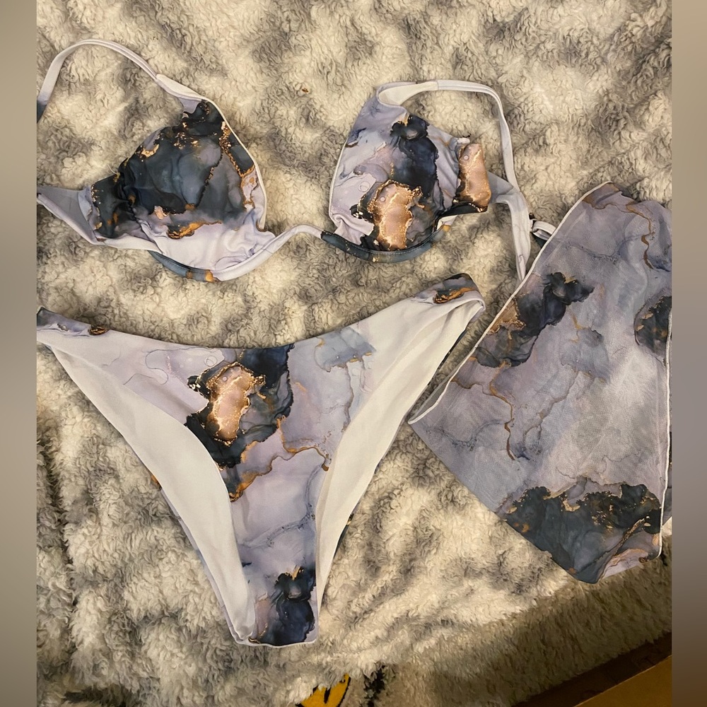 NWOT AMAZON 3pc BIKINI